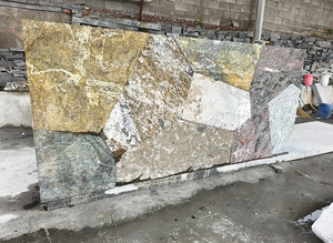 Revêtement mural extérieur en pierre de granit vieilli, directement de l'usine - Product Image 2