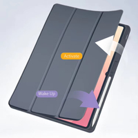 Housse de protection en cuir PU personnalisée pour Samsung Galaxy Tab S12 Plus SM-X840, étui fin antichoc pour tablette avec emplacement pour S Pen