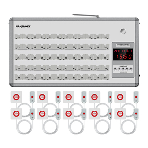 Sistema Inalámbrico de Llamada a Enfermeras a Prueba de Agua para Hogares de <span class=keywords><strong>Ancianos</strong></span>, Hospitales, Clínicas, Baños, Botón de Pánico SOS de <span class=keywords><strong>Emergencia</strong></span> para Personas Mayores, Alcance de 300 pies - Product Image 1