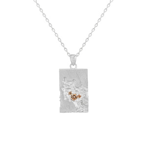 Wholesale 18k Gold Plated <strong>Unique</strong> <strong>Necklace</strong> Engraving Pendant <strong>Necklace</strong> 925 Sterling <strong>Silver</strong> <strong>Necklace</strong> - Product Image 4