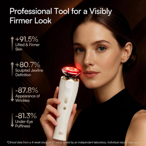 Wireless Home <b>Microcurrent</b> Beauty Device for Skin Tightening Anti-Aging Mini Face & Neck Lifting Massage Tool - Product Image 4
