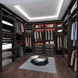 Armoire portable sur mesure YALIG, design ouvert, armoire à vêtements, placard, armoire en bois - Product Image 5