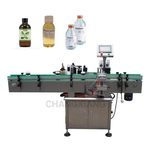 EU standard servo motor multi-functional automatic round bottle labeling machine