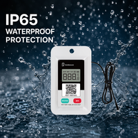 Registrador de Datos de Temperatura Inalámbrico ZenMeasure ABS 5.0, IP65 Impermeable, Registro de 60 Días, Control por Aplicación Inteligente, Cadena de Frío, Soporte OEM
