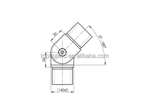 Raccord de tuyauterie articulé en acier inoxydable 304/316, multi-spécifications, bien conçu, résistant à l'usure et durable - Product Image 3