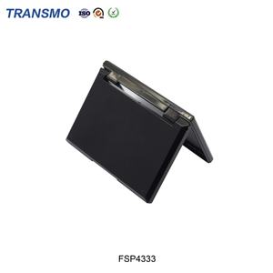 Boîte de maquillage vide en plastique recyclable OEM 3 couleurs pour fard à paupières, blush, poudre cosmétique, emballage - Product Image 6