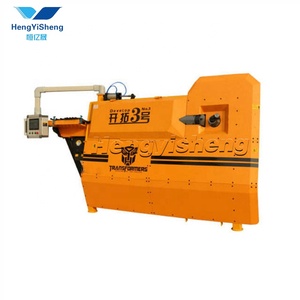Máquina dobladora de estribos automática de <span class=keywords><strong>control</strong></span> numérico Máquina dobladora y cortadora de barras de acero eléctrica - Product Image 1