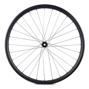 Roues de vélo en carbone T700 Toray pour cyclocross CX Gravel, jeu de roues abordable compatible tubeless - Product Image 2