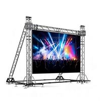 Système complet 4m x 2m, écran LED P2.6 P3 P4.81, panneau LED 500x1000mm, écran LED de location extérieur