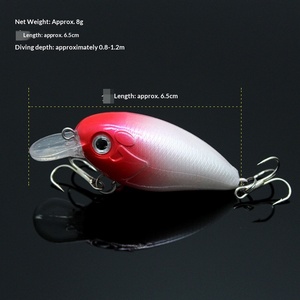 SWORDFISH - Señuelos de Pesca Artificiales de Plástico ABS Duro, Señuelos de Agua Media para Pesca en Ríos, Lagos, Agua Dulce, Lubina, Trucha, Perca - Product Image 5