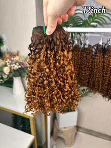 SDD皮克斯卷曲发束100% 人发超双拉T4/30 - Product Image 4