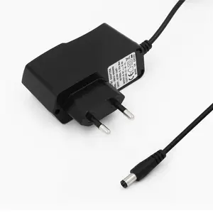 Adaptateur secteur pour caméra de vidéosurveillance, 12V, 1a, 1,5a, 2a, PSU EU, 2 broches, DC 3.5mm, 2.5mm, approuvé CE