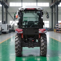 YTO merek 40hp 120hp Mini traktor Mesin Pertanian multifungsi 4WD 4x4 Diesel digunakan kondisi inti komponen mesin