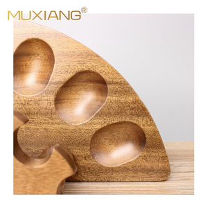 Muxiang Wooden <b>Pipe</b> <b>Stand</b> 7 Position Tobacco <b>Pipe</b> Holder Display Rack For Smoking <b>Pipes</b> - Product Image 5