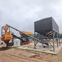 Planta Mezcladora de Concreto Móvil Tipo 750 en Estado Nuevo para Proyectos de Construcción
