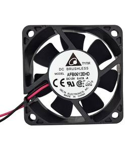 AFB0612EHD-A Delta Personnalisable 6600RPM Débit Axial DC 12V 0.47A Autonome Lame en Plastique Roulement à Billes 45dBA 35.21CFM Ventilateur de Ferme - Product Image 2