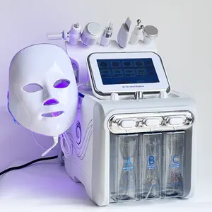 Pompe di aggiornamento trattamento dell'acne detergente per pori sottovuoto dispositivo ad ultrasuoni per ossigeno a bolle d'aria