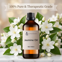 Minyak Esensial Aroma Alami untuk Diffuser Aromaterapi Minyak Melati Organik untuk Pertumbuhan Rambut Perawatan Kulit Penghilang Stres Grosir