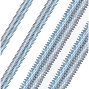Barres filetées DIN975 Grade 4.8/8.8 <span class=keywords><strong>M6</strong></span>-M48 galvanisées <span class=keywords><strong>1m</strong></span> 2m 3m Barres filetées de fixation Fabrication sur mesure de barres filetées - Product Image 4