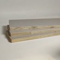 Tablero de Melamina con Núcleo de Madera de Paulownia, Pino y Álamo, en Negro y Blanco, de 12mm, 16mm, 18mm y 24mm, para Muebles, Venta al Por Mayor