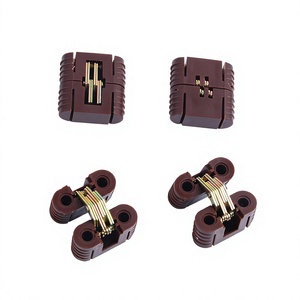 Bisagra de plástico oculta para muebles, plegable 180 grados, para mesa, diseño moderno, herrajes para gabinetes de hogar, oficina y cocina - Product Image 3