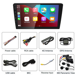 Autoradio Android STWEI 360 avec navigation panoramique intégrée, écran QLED TS10, Carplay, 9/10 pouces, lecteur multimédia vidéo pour voiture, 4G Wifi - Product Image 6