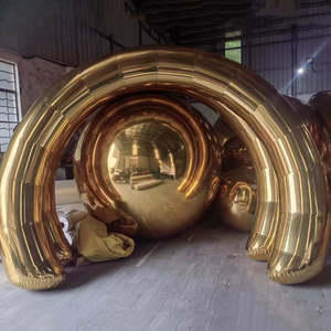 Boule Gonflable Disco en PVC Effet Miroir, Ballons Décoratifs pour Mariage et Noël, Grande Arche Miroir <span class=keywords><strong>Kula</strong></span> - Product Image 2