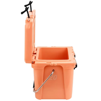 Glacière isotherme rotomoulée en PE de 20 Qt, portable, pour la pêche, le camping, le stockage alimentaire en milieu hospitalier