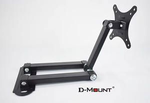 LCD-12T métal 10 "24" 30 "3 <span class=keywords><strong>bras</strong></span> pli inclinable pivotant LCD LED PLASMA <span class=keywords><strong>tv</strong></span> support mural support de montage accrocher la télévision sur support mural - Product Image 4