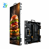 Module LED rétroéclairé 500x500mm P3.91 en aluminium IP65 pour location, panneau mural vidéo pour affichage intérieur en maison, magasin ou publicité