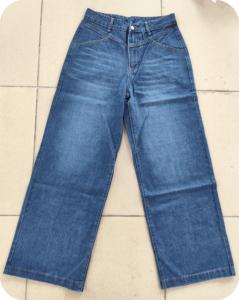 Jeans de Mujer 2026, Nuevos, Chic, a la Moda, Holgados, con Borde Enrollado, Vintage, de Cintura Alta, con Cierre, Pantalones de Mezclilla hasta el Tobillo - Product Image 3