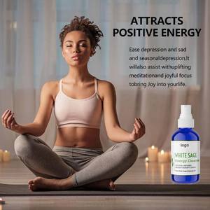 Spray de nettoyage à la <span class=keywords><strong>sauge</strong></span> <span class=keywords><strong>blanche</strong></span> Brume fine spirituelle Reiki Infusé Cristal de guérison Spray Bonheur magique Chambre Monsieur - Product Image 3