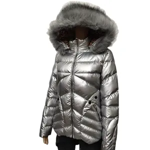 Casual jacket winter women POLY cotton padded jacket for ladies