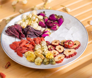 Thé aux fruits et fleurs chinois Hibiscus Dattes rouges Chrysanthème Goji Berry Beauté <span class=keywords><strong>D</strong></span>étox Libération Thé aux herbes - Product Image 2