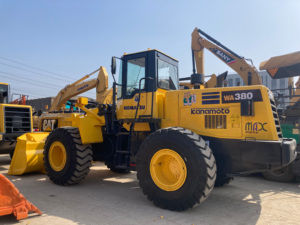 Front <span class=keywords><strong>Loader</strong></span> <span class=keywords><strong>Komatsu</strong></span> bekas Jepang klasik WA320 WA380 <span class=keywords><strong>WA470</strong></span> 5 Ton siap dikirim dengan komponen inti mesin dan roda gigi - Product Image 2