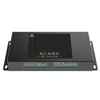 Terminal de Telemetría Ethernet Nengjia IoT Gateway RTU con Módulos 4G/5G, 3 Grupos RS485, 1 Grupo RS232 y 2 Módulos de Comunicación Ethernet