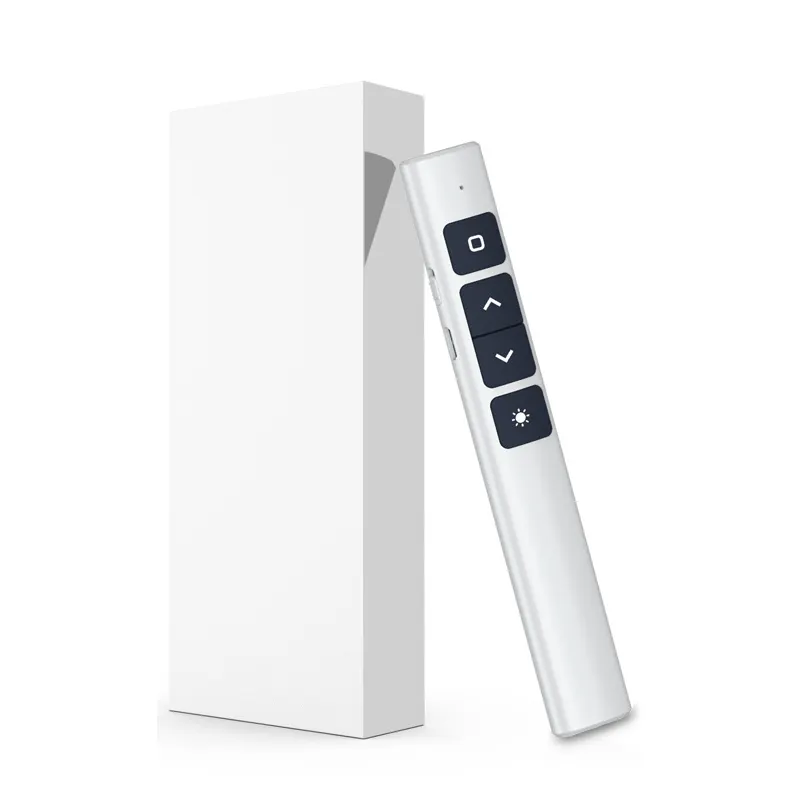 Multi function PPT presenter remote wireless long range control pointer presenter pen