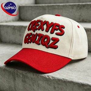 QZFSO Manufacture Custom 3d Embroidery Logo Distressed Snapback Hat High Quality 6 Panel <b>Plain</b> Gorras Dad <b>Baseball</b> <b>Cap</b> - Product Image 1