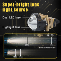 Projecteur laser Bi LED GView IATF 16949 DOT, phare de 3 pouces, 12V 6000K, haute puissance, haute qualité, lampe universelle