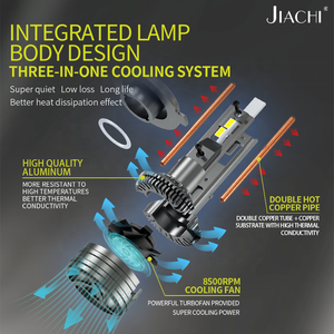 JIACHI CANBUS alta potencia HB3 HB4 luz Led <span class=keywords><strong>precio</strong></span> de fábrica 12V 55W 5000lm bombilla H7 H11 9005 9006 H4 luz para iluminación automática - Product Image 4