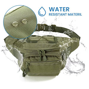 Gepersonaliseerde Od Groene Stijlvolle Quick Draw Tactische Dames Heren Verborgen Heuptasje Met Holster Inzetstuk - Product Image 4