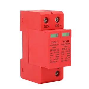 ZOII Brand New Product 1000v Dc Spd Surge Protector Type 2 Dc Surge Arrester For Over Voltage Protection