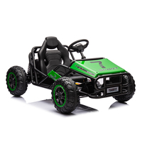 Kart électrique tout-terrain 24V haute performance pour enfants et adultes, kart à pédales robuste pour la plage, buggy de plage