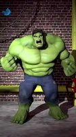Décoration intérieure et extérieure, figurines d'action de super-héros, homme musclé, statue de Hulk grandeur nature en fibre de verre, sculpture en résine