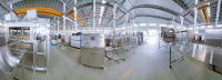 Ligne de production complète de guimauves extrudées, machine à former les guimauves sur bâtonnets