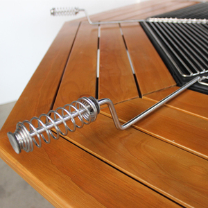 สวนไม้Top Bbq <span class=keywords><strong>Brazier</strong></span>ถ่านตารางFire Pit - Product Image 6