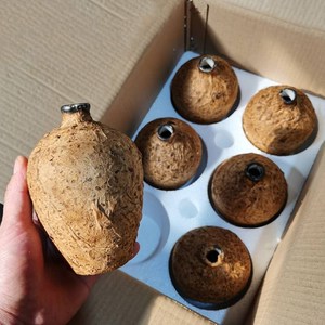 Bouteille à <span class=keywords><strong>vin</strong></span> en céramique de luxe de 500 ml, flacon à liqueur, flacon à <span class=keywords><strong>vin</strong></span> vide, bouteille en terre cuite, trou dissimulant le sol, bouteille à <span class=keywords><strong>vin</strong></span> enterrée - Product Image 5