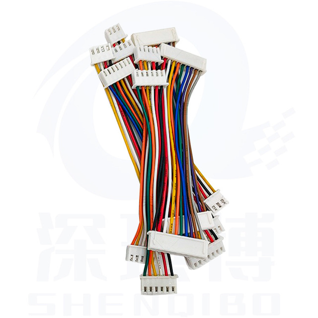 Custom Connector Male Female UL1007 24AWG Wire Harness JST PH2.0 10Pin Battery PHR-10 Cable Assembly