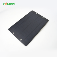 Solution d'alimentation hors réseau, panneau solaire Foldsun PERC haute efficacité 22,4 %, silicium monocristallin, taille personnalisée, vente en gros, CE
