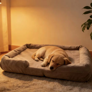 Cama Ortopédica de Espuma Viscoelástica para Perros y Gatos Grandes, de Lujo, Impermeable, Moderna, Extraíble, Lavable, con Relleno de Esponja - Product Image 1